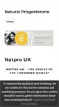 Mobile Screenshot of natprouk.com